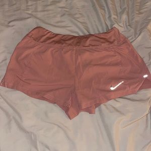 Pink Nike Running Shorts